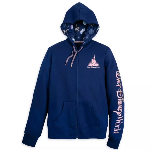 Disney 50th Anniversary Hoodie sweater Zip Up Jacket LE - Picture 2 of 14